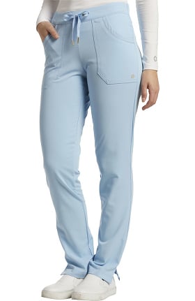 Marvella by White Cross Women's Soft Drawstring Straight Leg Scrub Pant