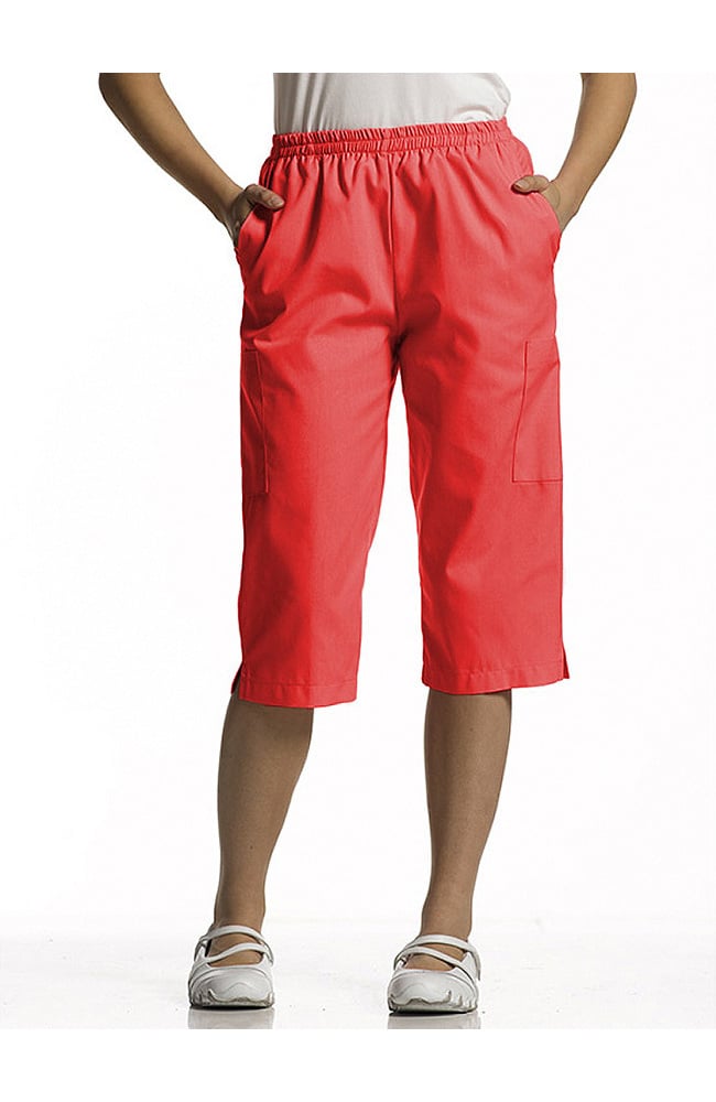 white women's capri pants