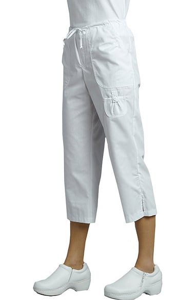 Clearance White Cross Women's Capri Scrub Pant | allheart.com