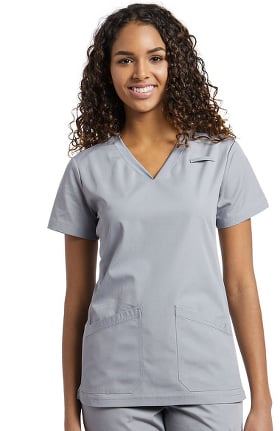 Marvella by White Cross Women's V-Neck Solid Scrub Top