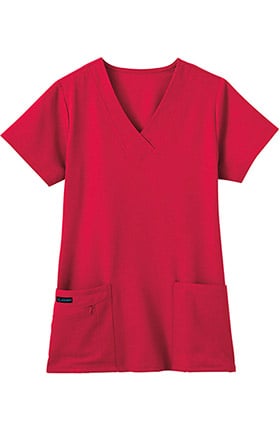 Clearance Classic Fit Collection by Jockey Women's Tri Blend Solid Scrub Top