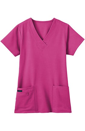 Clearance Classic Fit Collection by Jockey® Women's Tri Blend Solid Scrub Top