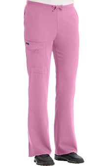 Classic Fit Collection by Jockey Women's Tri Blend Zipper Scrub Pants