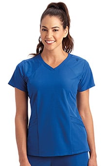 Performance Rx by Jockey® Women's Make Your Move V-Neck Solid Scrub Top