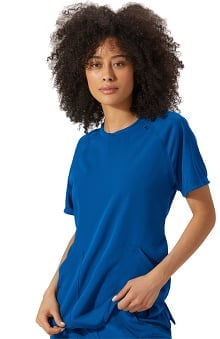 Modern Fit Collection by Jockey Women's Comfort Crew Neck Solid Scrub Top