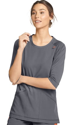 Retro by Jockey Women's Scrubbie Comfort Solid Scrub Top