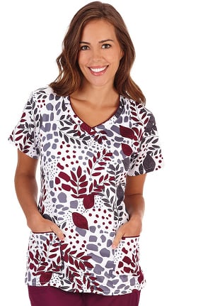 cheap print scrub tops