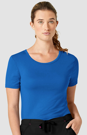 Layers by WonderWink Women's Silky Short Sleeve T-Shirt