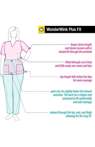 Wonderwink Plus Size Chart
