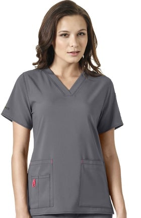 CROSS-FLEX by Carhartt Women's V-Neck Media Top