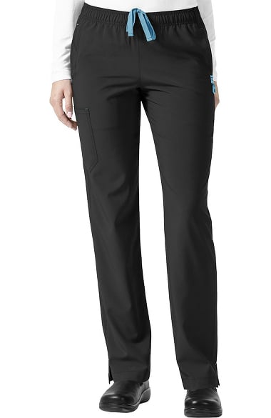 CROSS-FLEX by Carhartt Women's Slim Drawstring Elastic Cargo Scrub Pant | a