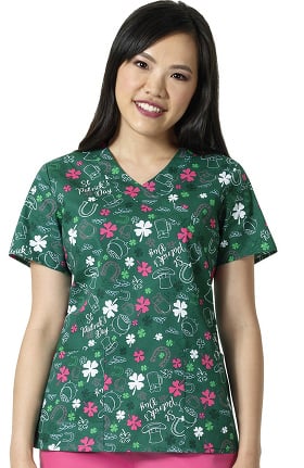 cheap print scrub tops